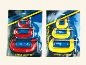 Casting Iron G-clamp Set