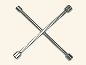 PYC-D Cross Rim Wrench Fully Polished