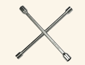 PYC-C Cross Rim Wrench Chrome Plated