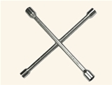 PYC-C Cross Rim Wrench Chrome Plated